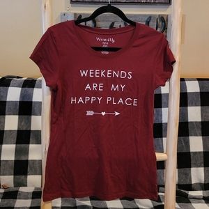 Womens tee shirt size M